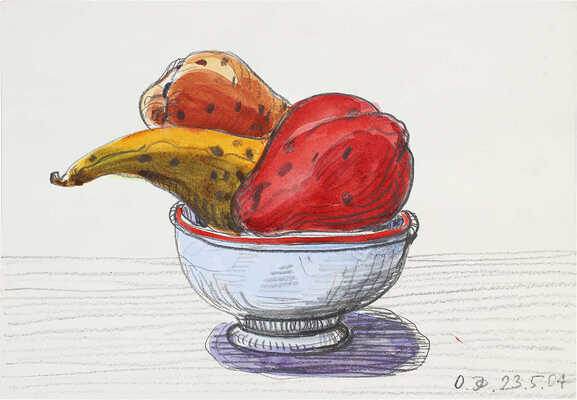 Флоренская Ольга Андреевна. Натюрморт с  грушами